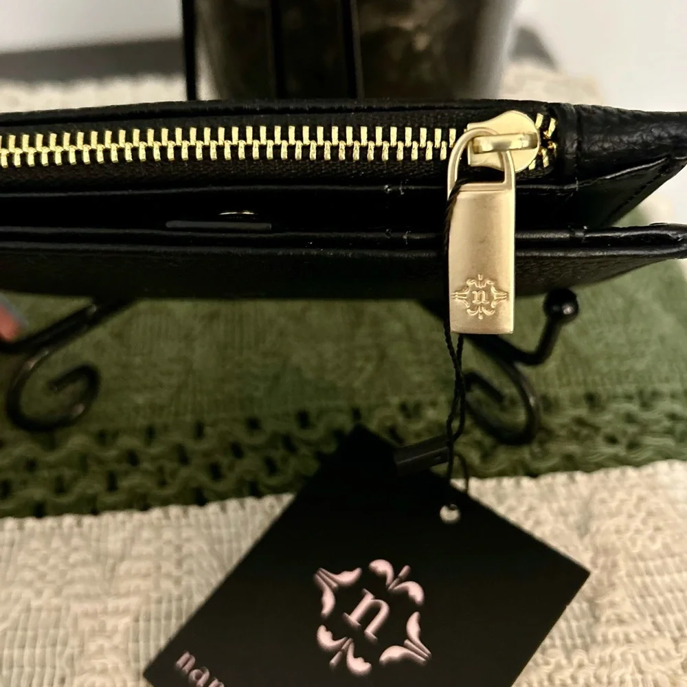 Nanette Lepore Black Textured Wallet - Picture 11 of 12